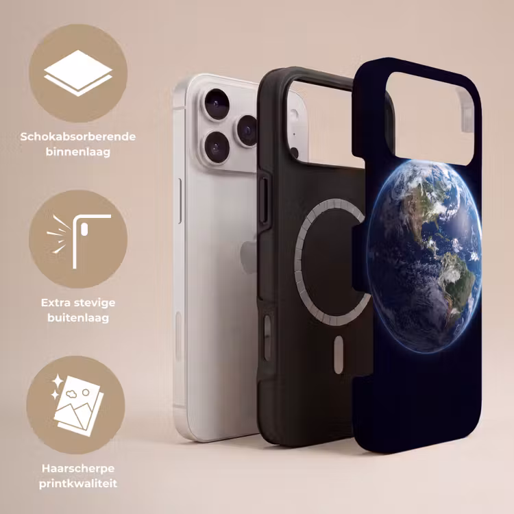 Telefoonhoesje Toughcase - Aarde - Ruimte - Kosmos — 3