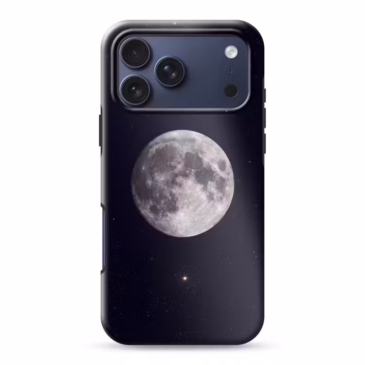 Telefoonhoesje Toughcase - Maan - Sterren - Ruimte — 1