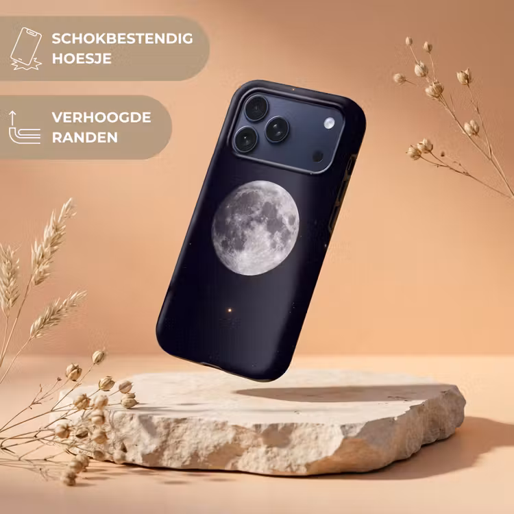 Telefoonhoesje Toughcase - Maan - Sterren - Ruimte — 5