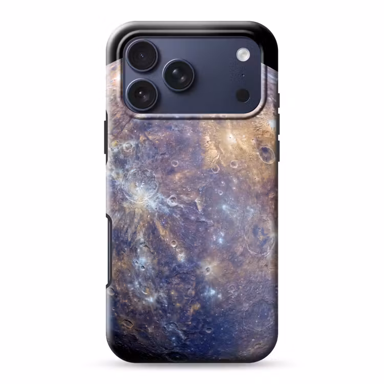 Telefoonhoesje Toughcase - Planeet - Kraters - Ruimte — 1