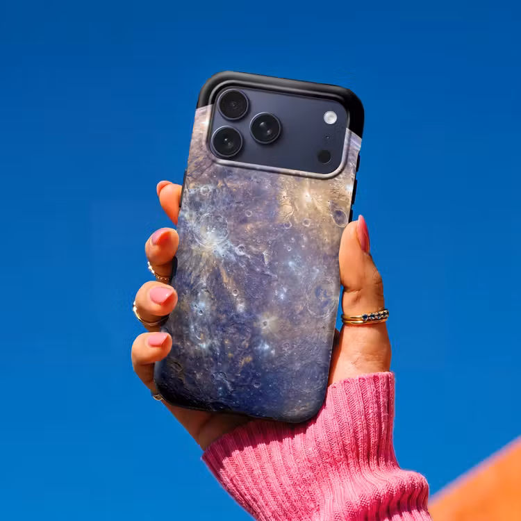 Telefoonhoesje Toughcase - Planeet - Kraters - Ruimte — 2