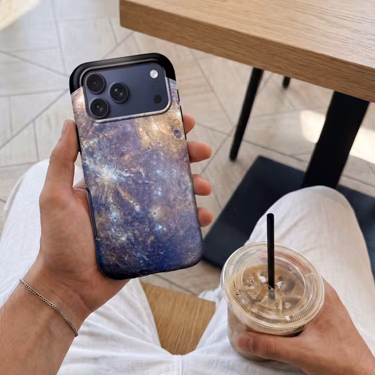 Telefoonhoesje Toughcase - Planeet - Kraters - Ruimte — 4