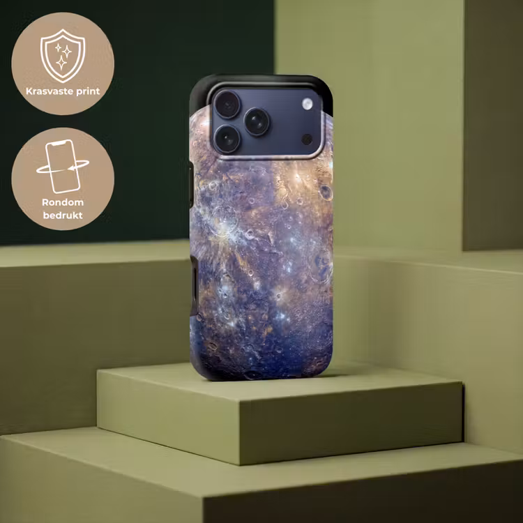 Telefoonhoesje Toughcase - Planeet - Kraters - Ruimte — 7