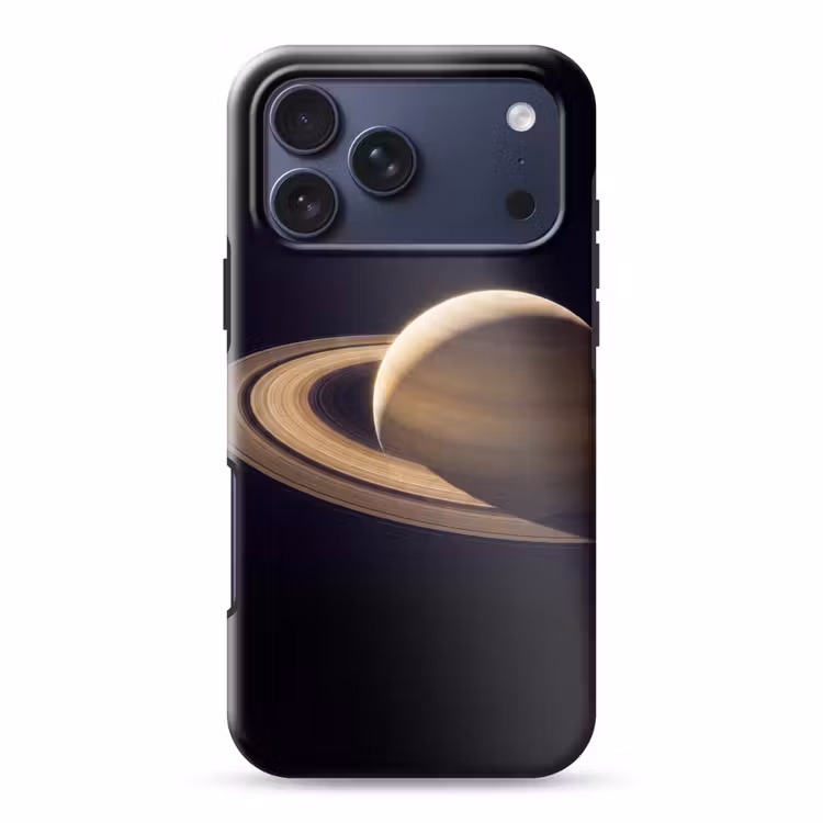 Telefoonhoesje Toughcase - Planeet - Ringen - Ruimte — 1