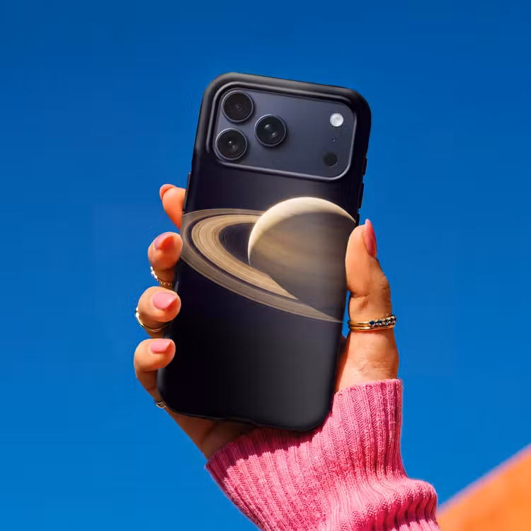 Telefoonhoesje Toughcase - Planeet - Ringen - Ruimte — 2