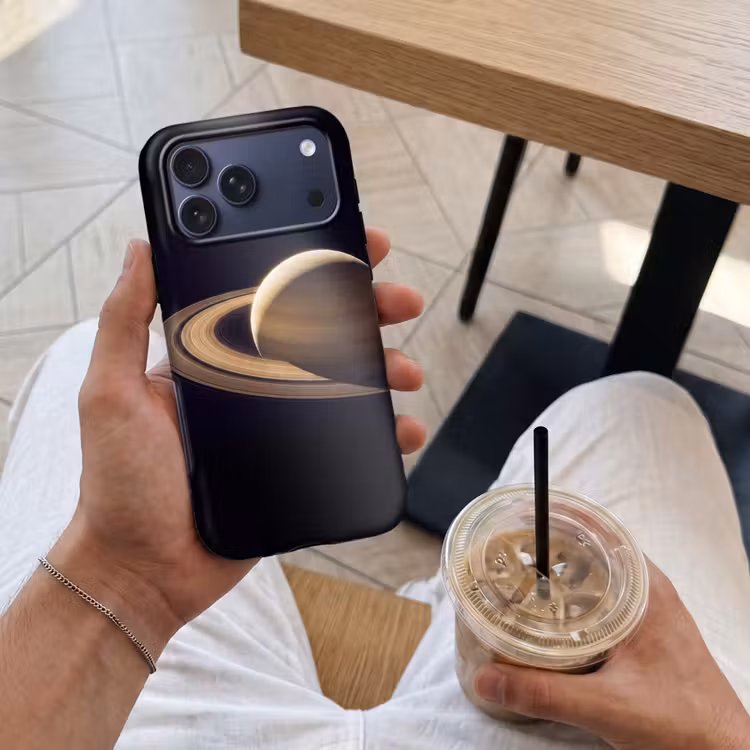 Telefoonhoesje Toughcase - Planeet - Ringen - Ruimte — 4