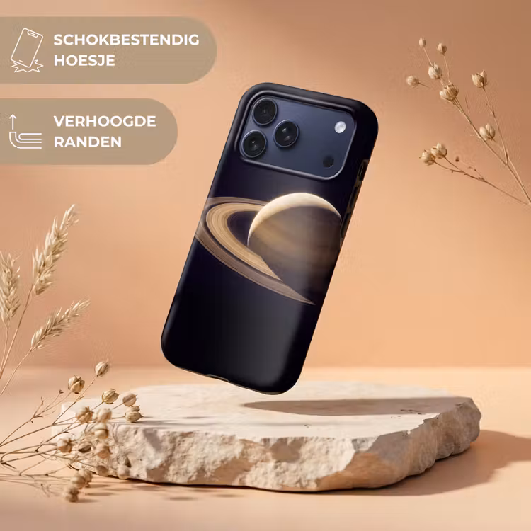 Telefoonhoesje Toughcase - Planeet - Ringen - Ruimte — 5