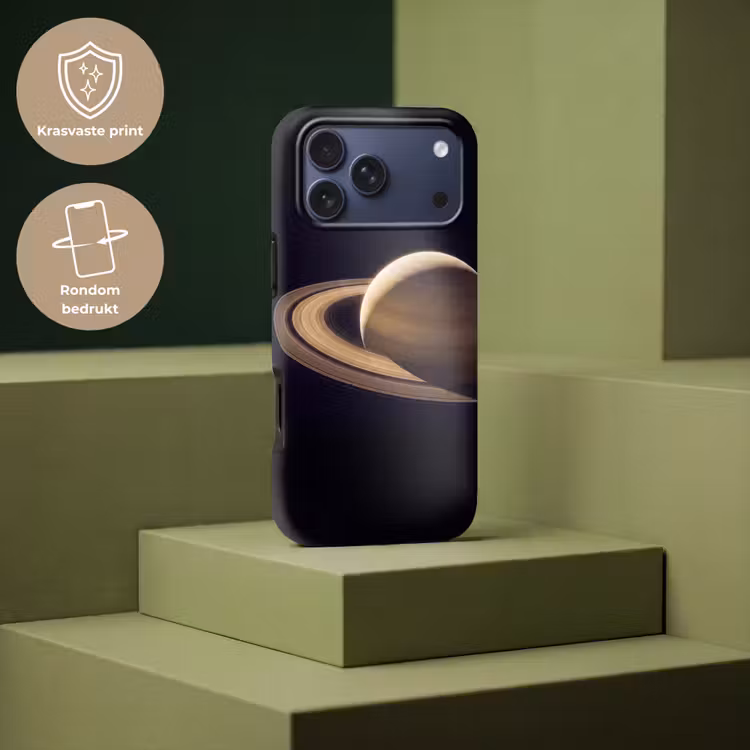Telefoonhoesje Toughcase - Planeet - Ringen - Ruimte — 7