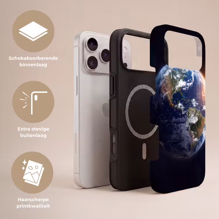 Telefoonhoesje Toughcase - Planeet - Ruimte - Kosmos — 3