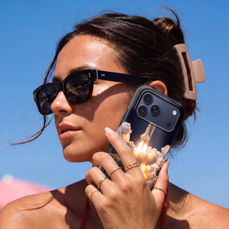 Telefoonhoesje Toughcase - Ruimtevaartuig - Lancering - Sterren — 6