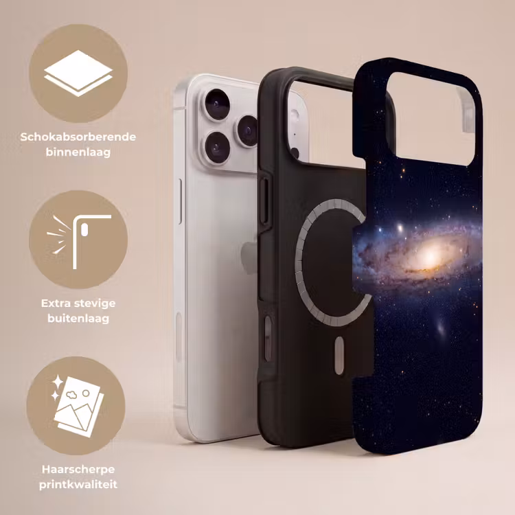 Telefoonhoesje Toughcase - Sterrenstelsel - Ruimte - Kosmos — 3