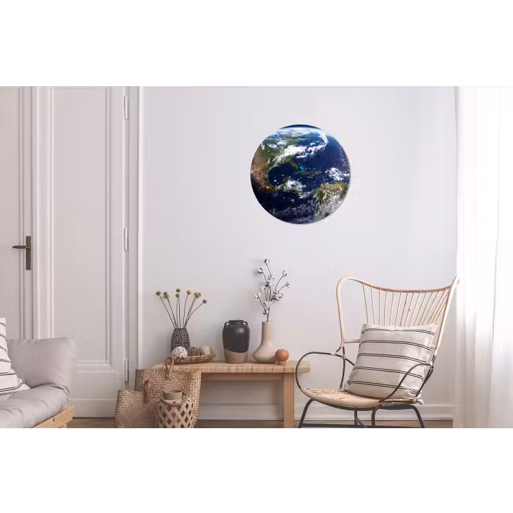 Wandcirkel - Aluminium - Planeet - Ruimte - Kosmos — 2