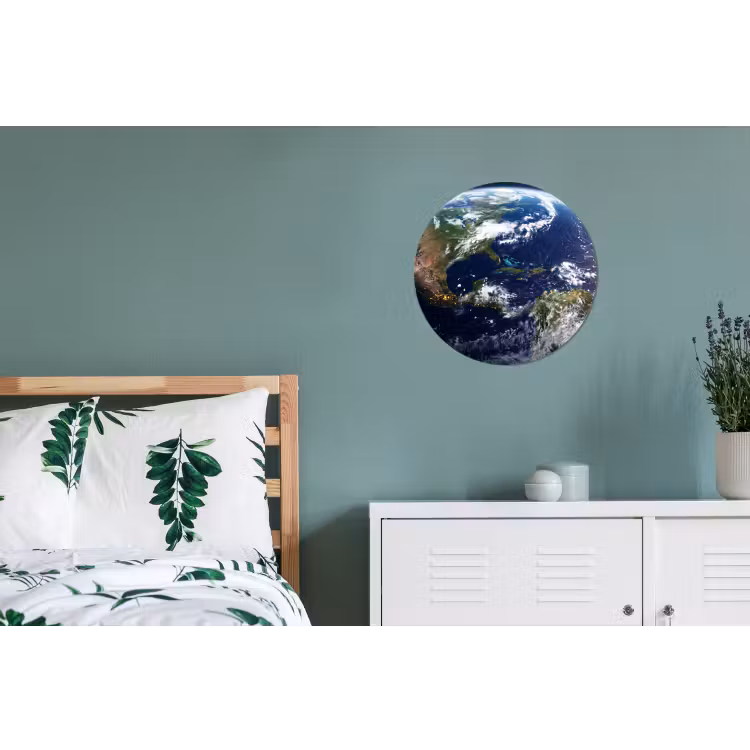 Wandcirkel - Aluminium - Planeet - Ruimte - Kosmos — 4