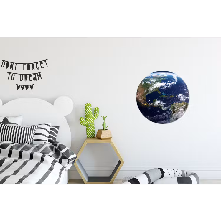 Wandcirkel - Aluminium - Planeet - Ruimte - Kosmos — 5