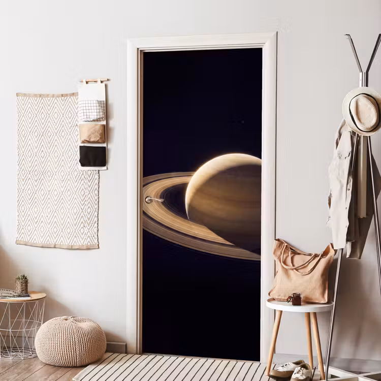 Deursticker - Planeet - Ringen - Ruimte — 8