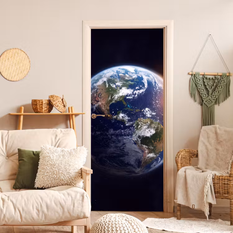 Deursticker - Planeet - Ruimte - Kosmos — 4