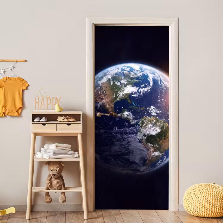 Deursticker - Planeet - Ruimte - Kosmos — 6