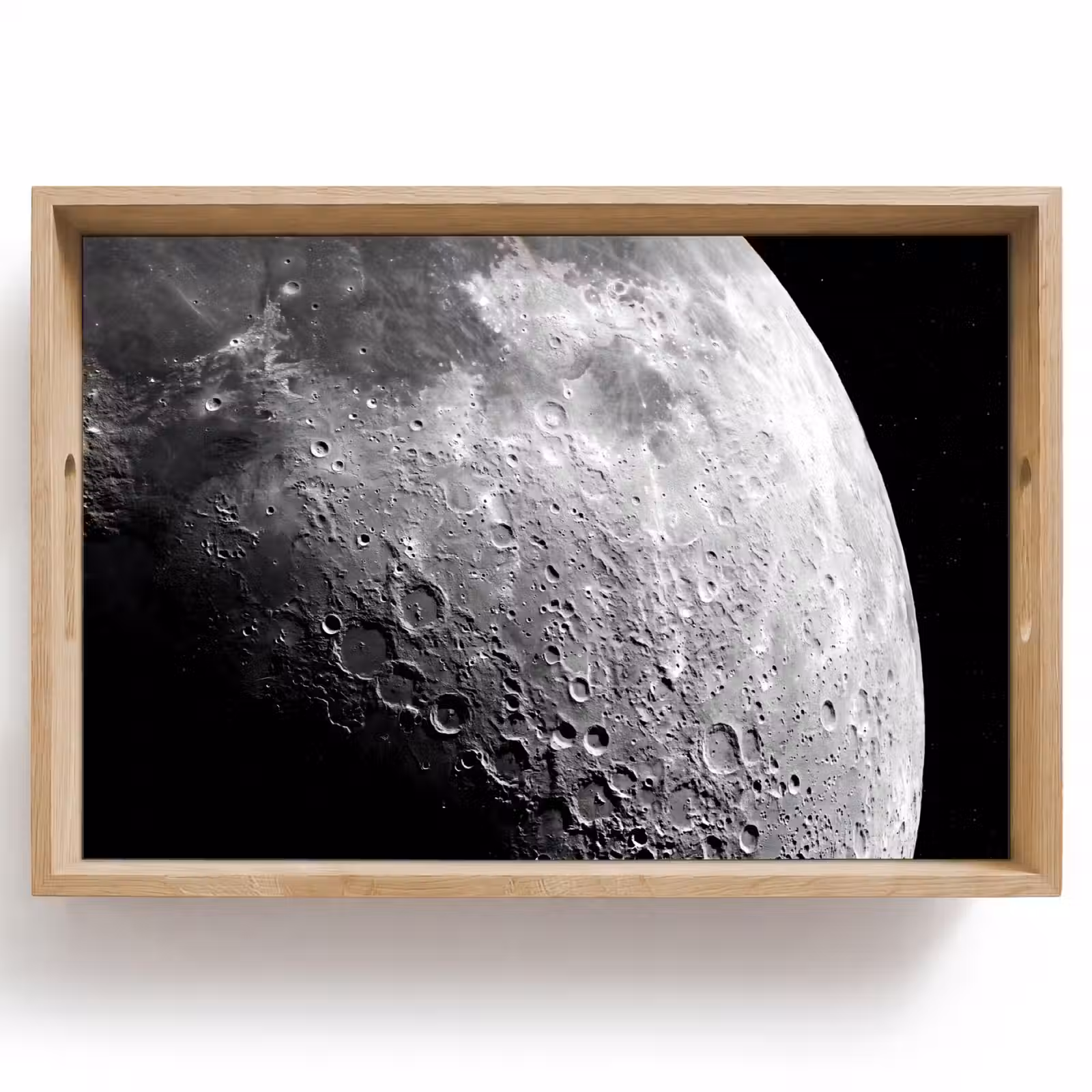 Dienblad - Maan - Kraters - Ruimte — 1