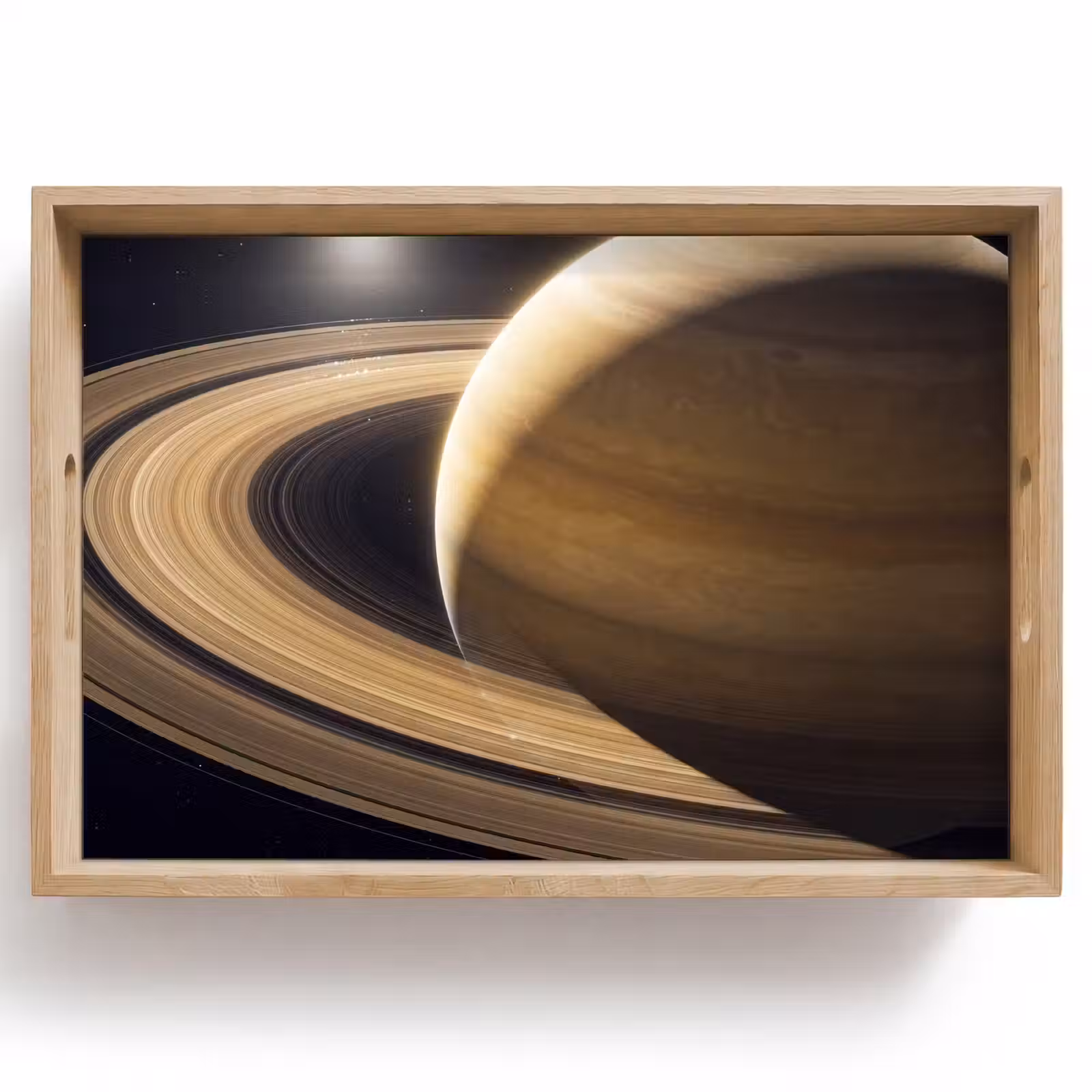 Dienblad - Planeet - Ringen - Ruimte — 1