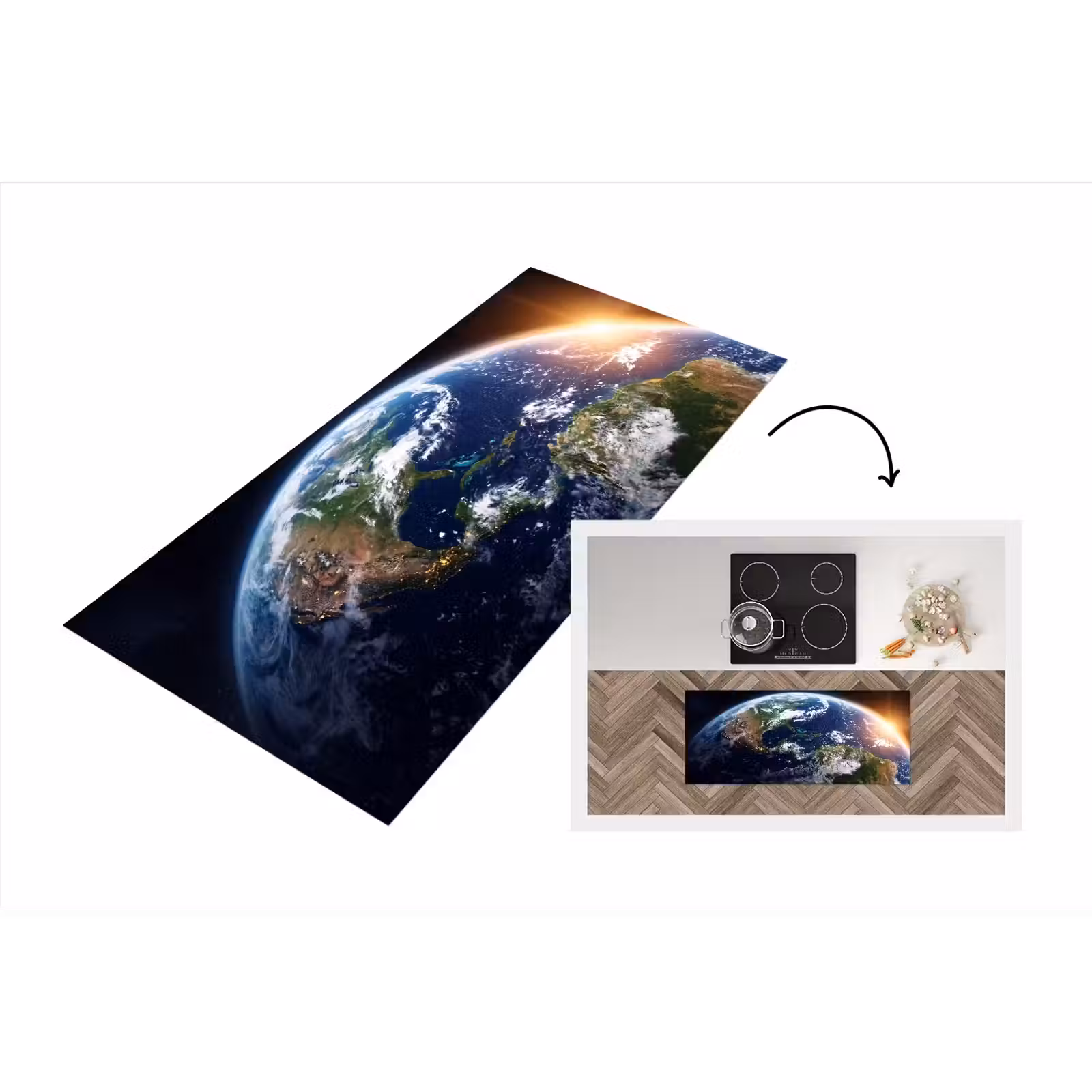 Keukenloper - Planeet - Ruimte - Kosmos — 1