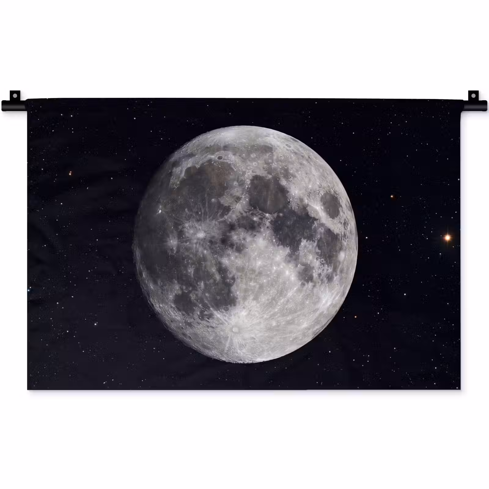 Wandkleed - Maan - Sterren - Ruimte — 1