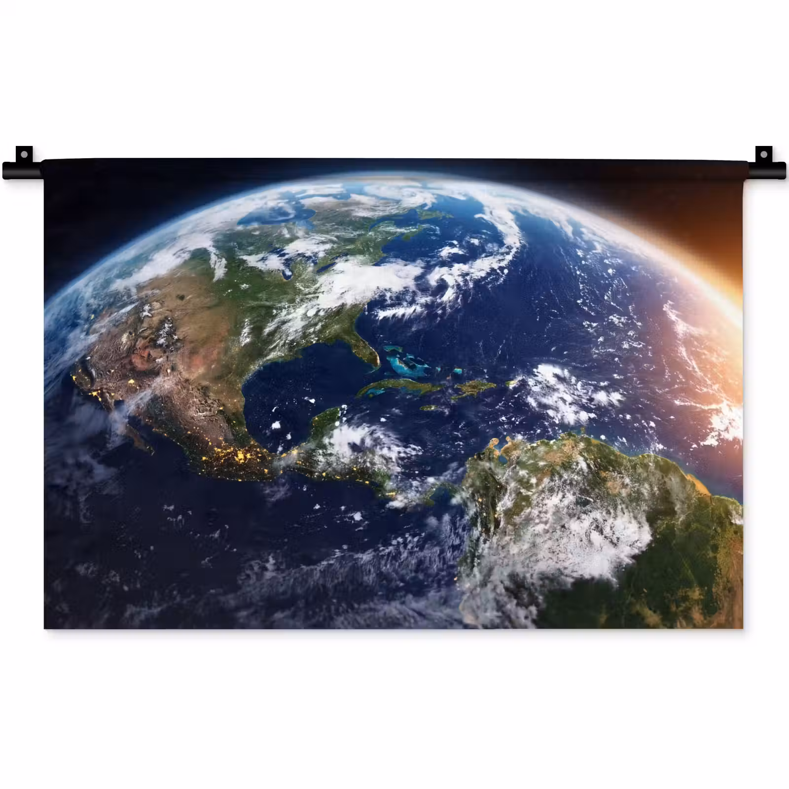 Wandkleed - Planeet - Ruimte - Kosmos — 1