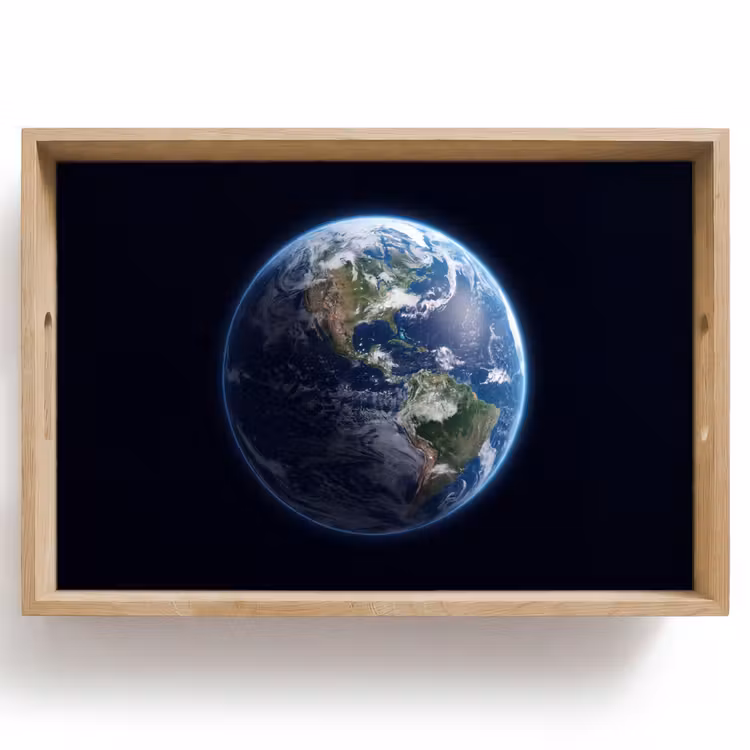 Dienblad - Aarde - Ruimte - Kosmos — 1