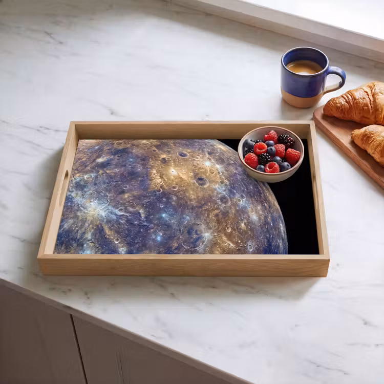 Dienblad - Planeet - Kraters - Ruimte — 4