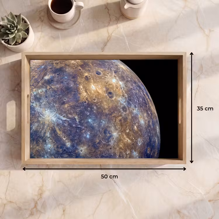 Dienblad - Planeet - Kraters - Ruimte — 9