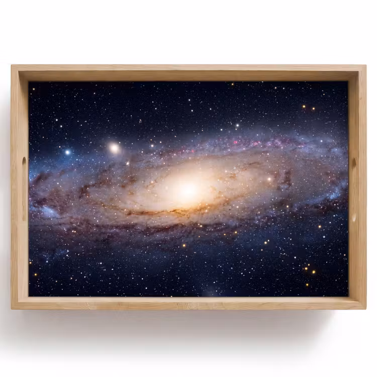 Dienblad - Sterrenstelsel - Ruimte - Kosmos — 1