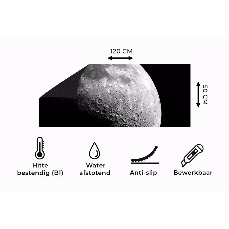 Keukenloper - Maan - Kraters - Ruimte — 5