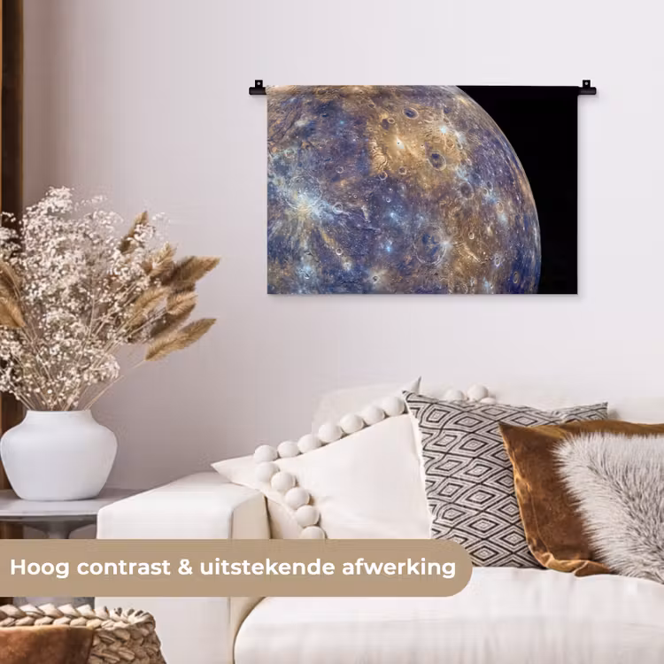 Wandkleed - Planeet - Kraters - Ruimte — 4