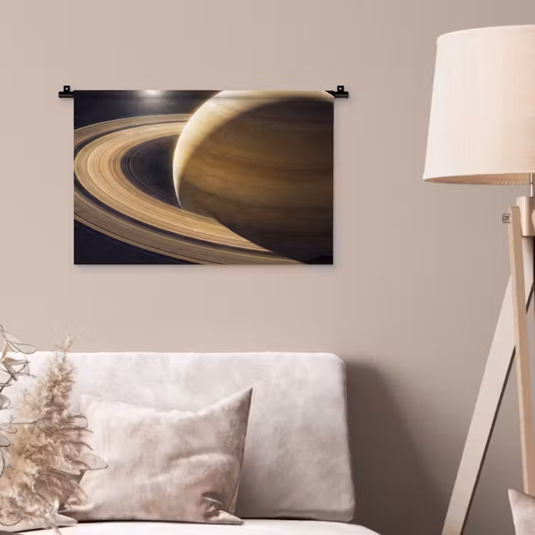 Wandkleed - Planeet - Ringen - Ruimte — 2