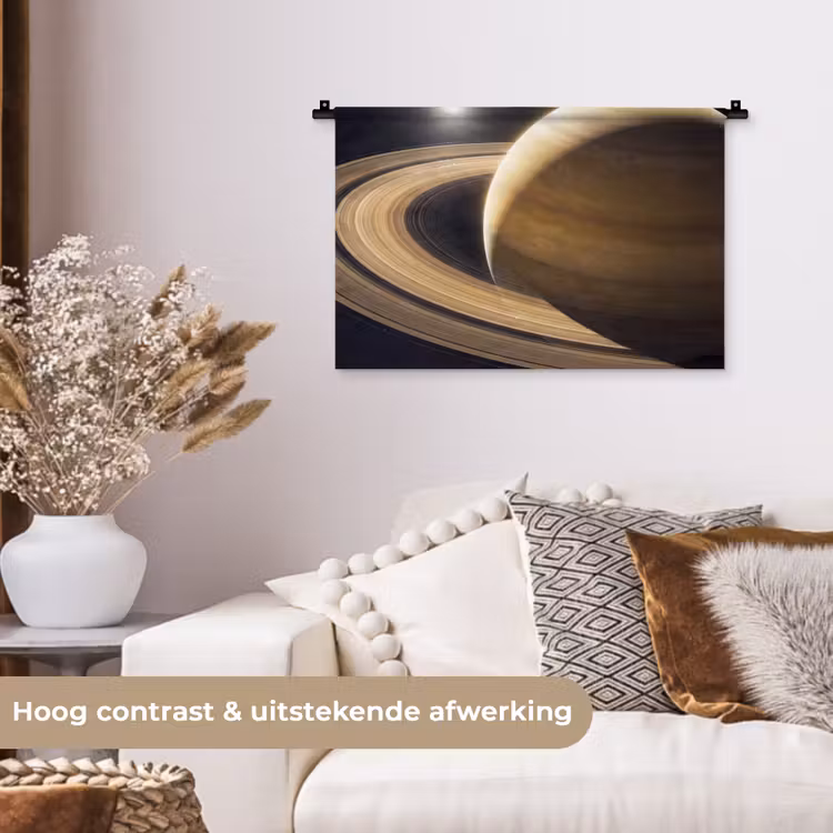 Wandkleed - Planeet - Ringen - Ruimte — 4