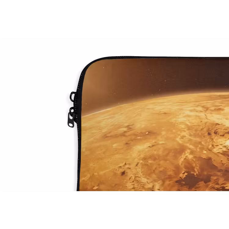Laptophoes - Planeet - Ruimte - Oranje — 5