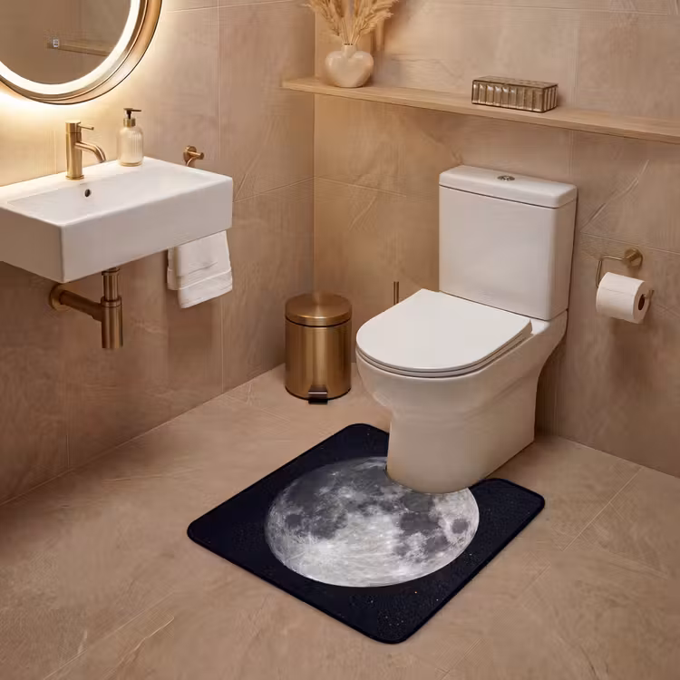 Wc Mat - Maan - Sterren - Ruimte — 3