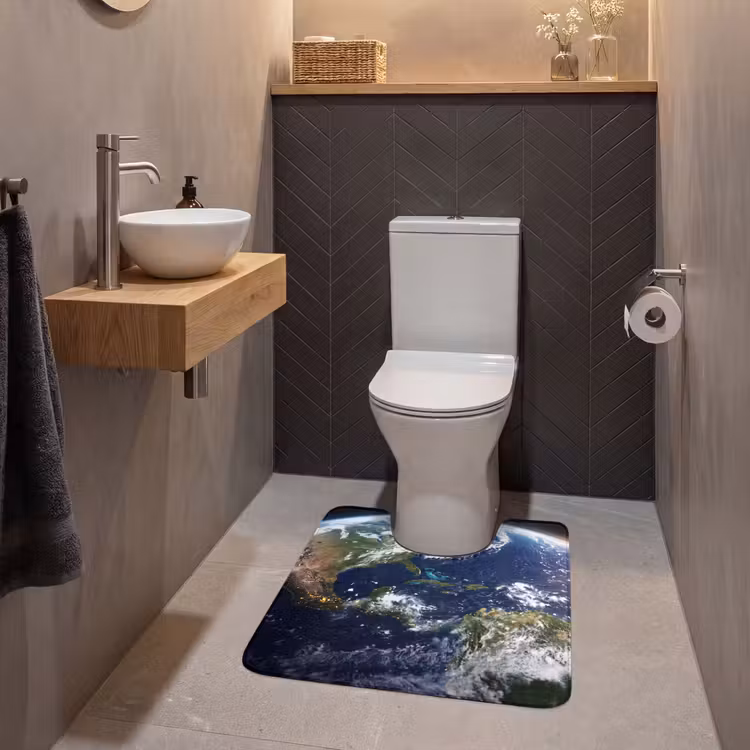 Wc Mat - Planeet - Ruimte - Kosmos — 2