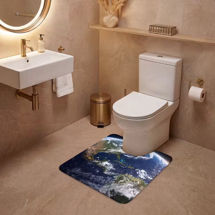 Wc Mat - Planeet - Ruimte - Kosmos — 3