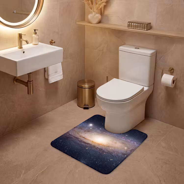 Wc Mat - Sterrenstelsel - Ruimte - Kosmos — 3
