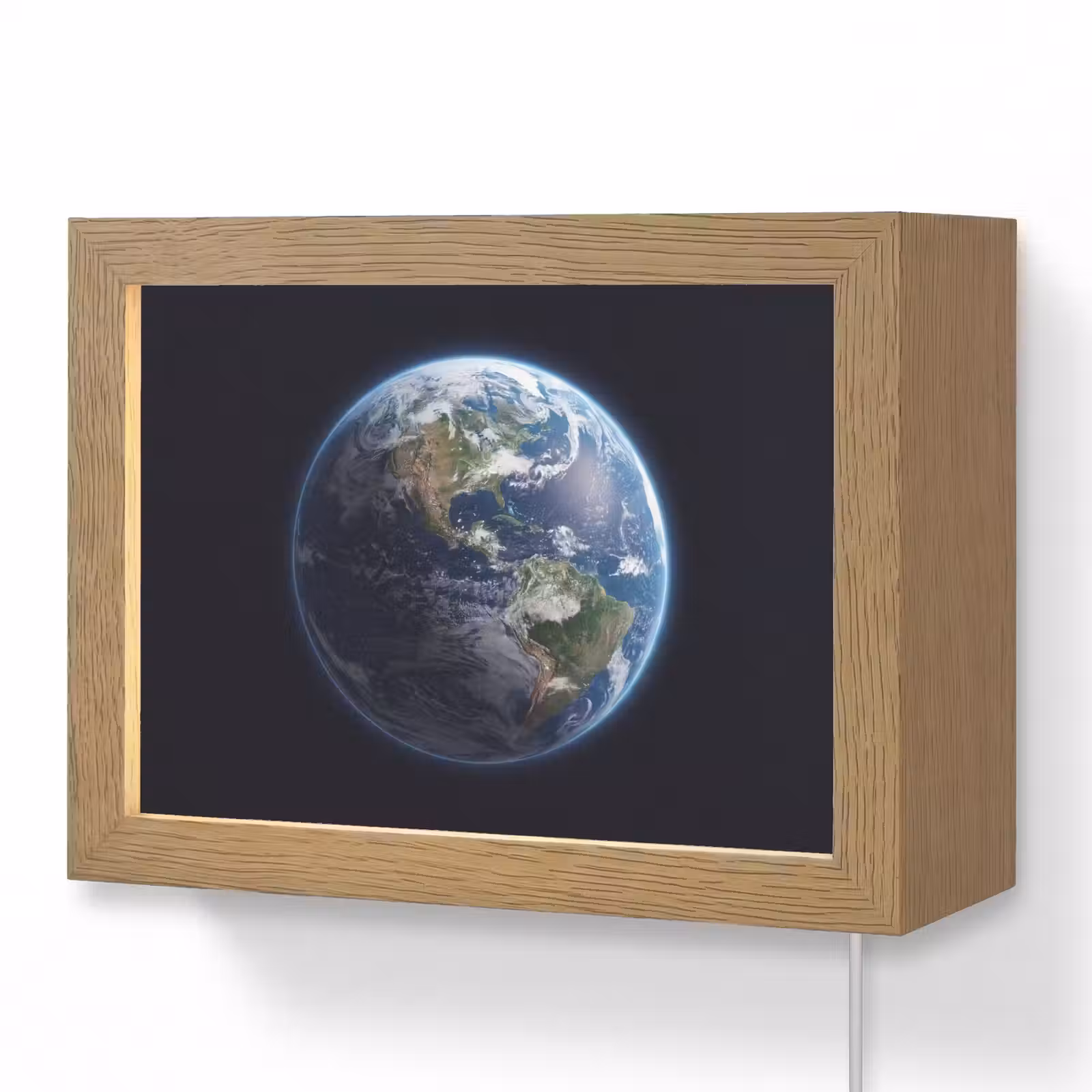 Lightbox - Wandlamp - Aarde - Ruimte - Kosmos — 1