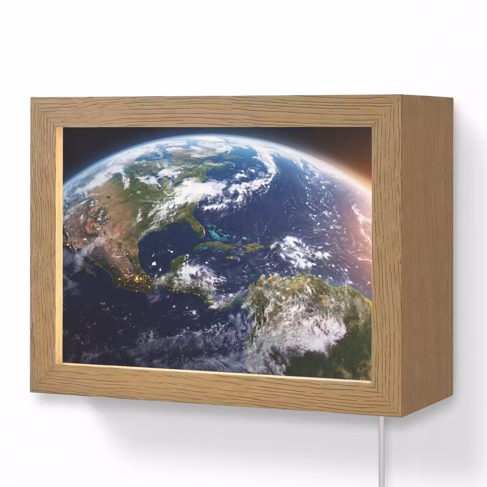 Lightbox - Wandlamp - Planeet - Ruimte - Kosmos — 1