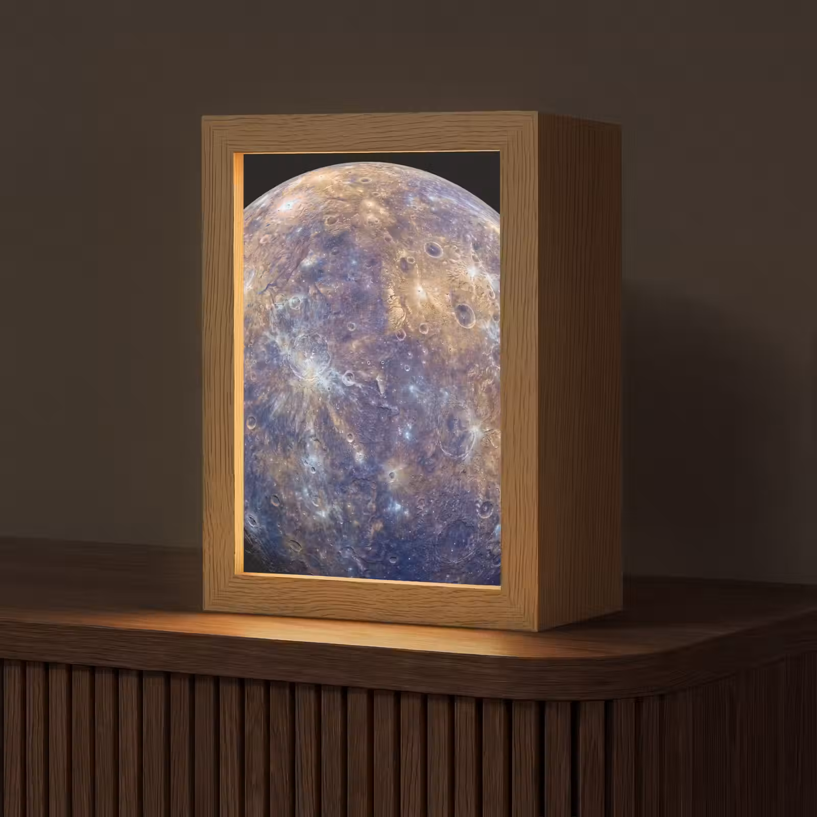 Tafellamp - Planeet - Kraters - Ruimte — 1