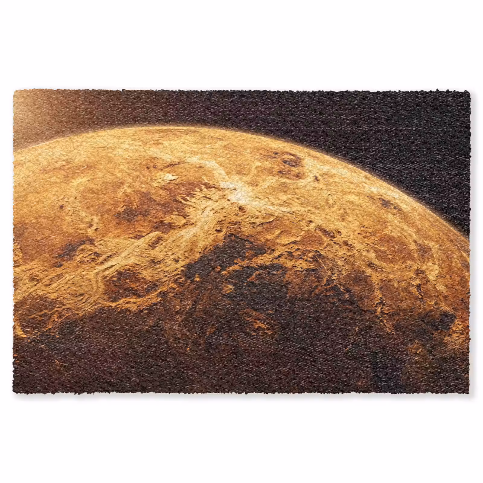 Vloerkleed - Planeet - Ruimte - Oranje — 1
