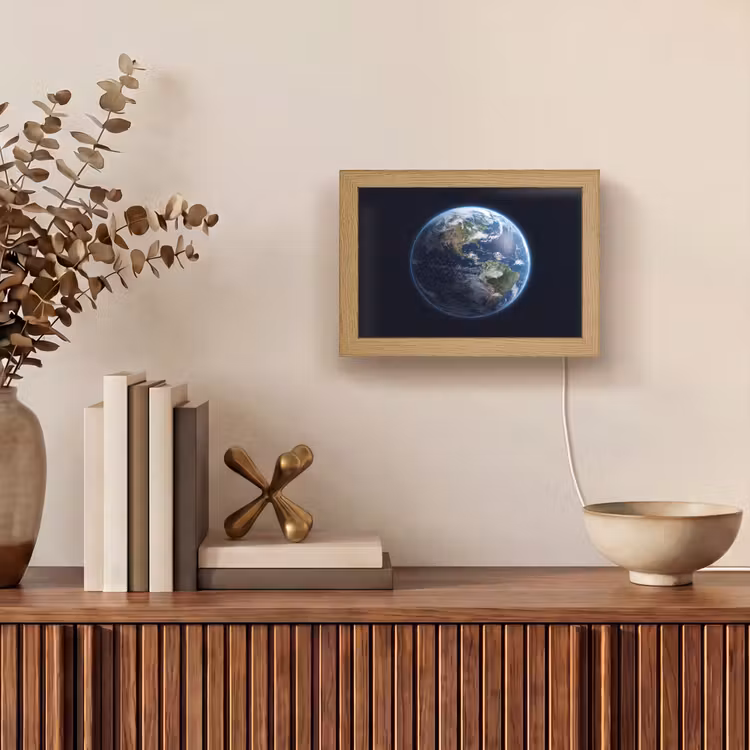 Lightbox - Wandlamp - Aarde - Ruimte - Kosmos — 4