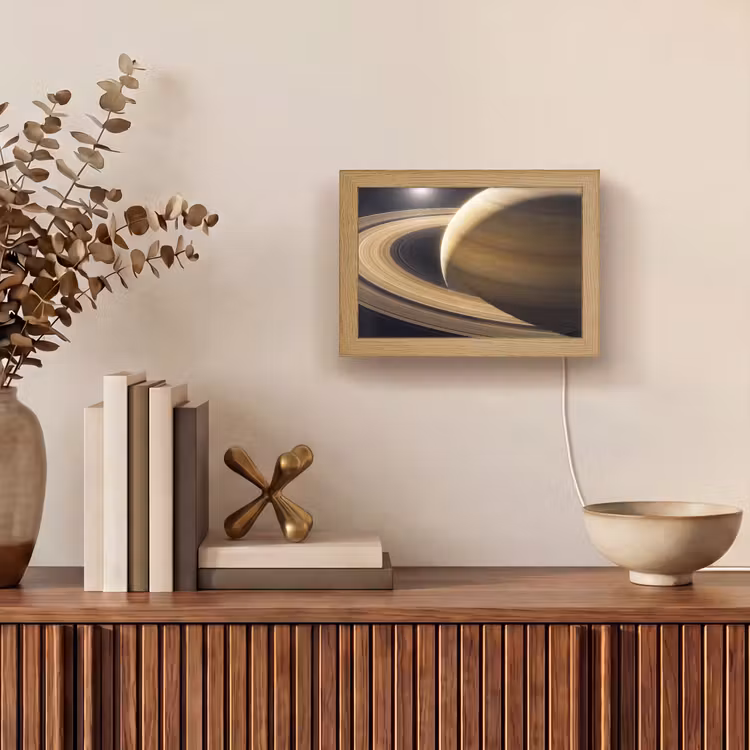 Lightbox - Wandlamp - Planeet - Ringen - Ruimte — 4