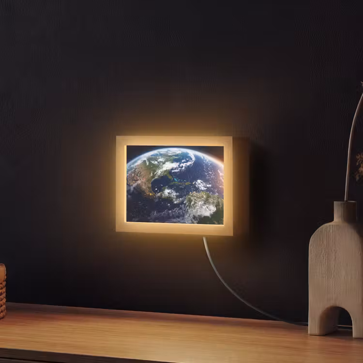 Lightbox - Wandlamp - Planeet - Ruimte - Kosmos — 2