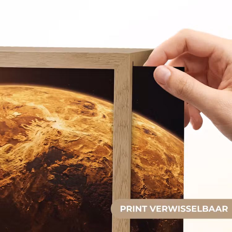 Lightbox - Wandlamp - Planeet - Ruimte - Oranje — 6