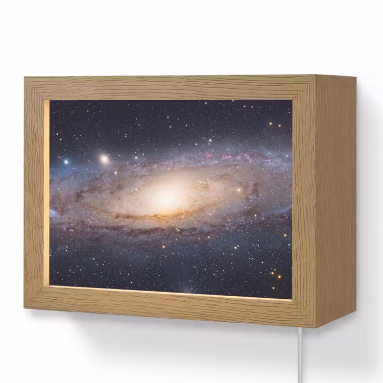 Lightbox - Wandlamp - Sterrenstelsel - Ruimte - Kosmos — 1