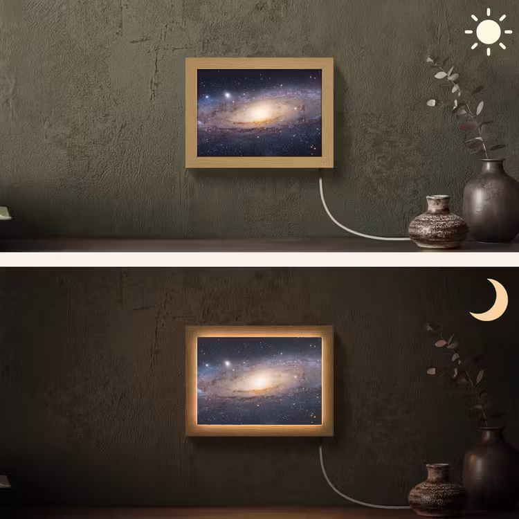 Lightbox - Wandlamp - Sterrenstelsel - Ruimte - Kosmos — 3