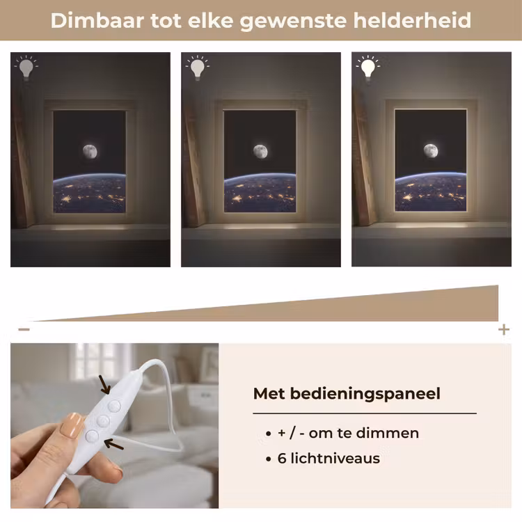Tafellamp - Aarde - Nacht - Ruimte — 8